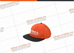Бейсболка с прямым козырьком «URAL MOTORSPORT»