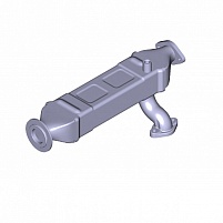 РАДИАТОР ОТРАБОТАВШИХ ГАЗОВ