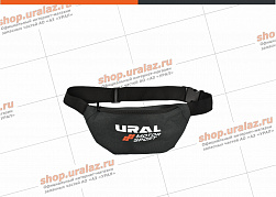Сумка поясная черная «URAL MOTORSPORT»