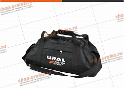 Сумка спортивная черная «URAL MOTORSPORT»